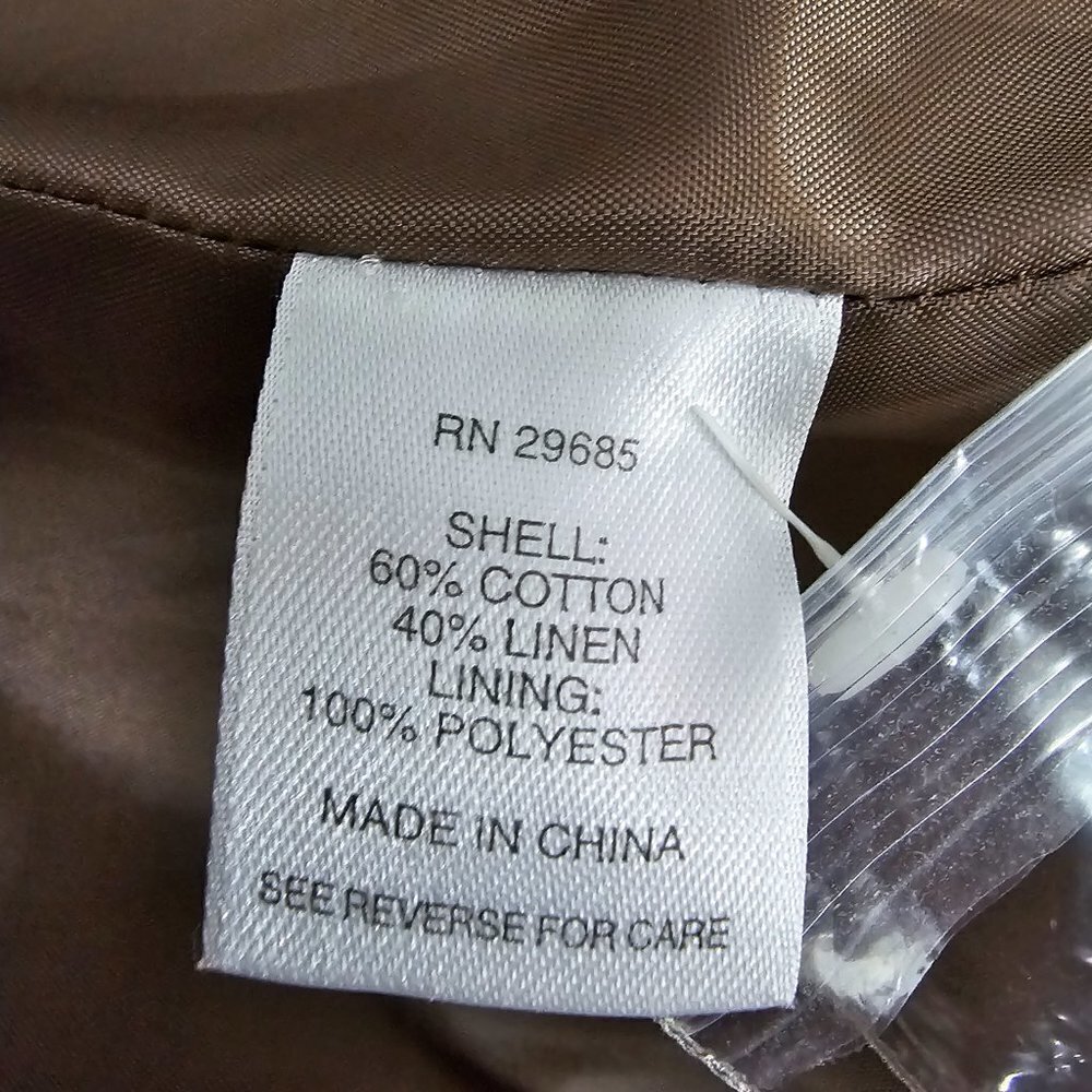 Pendleton Fitted Beige Single Breasted Tweed Blaz… - image 6